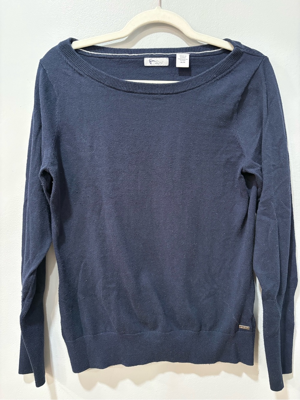 Greg Norman Collection Navy Blue Lightweight Crewneck Women’s Golf Sweater